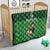 Custom Ireland Rugby with Celtic Pattern Quilt Shamrock Go Champions