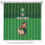 Custom Ireland Rugby with Celtic Pattern Shower Curtain Shamrock Go Champions