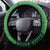 Ireland Rugby with Celtic Pattern Steering Wheel Cover Shamrock Go Champions