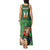 Custom Ireland Rugby with Celtic Pattern Tank Maxi Dress Shamrock Go Champions