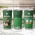 Custom Ireland Rugby with Celtic Pattern Tumbler Cup Shamrock Go Champions