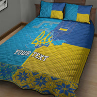 Personalized Crimean Tatar Flag Day Quilt Bed Set Ukraine Crimea Map