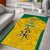 Republic of Lithuania Football Area Rug Sporty Style