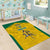 Republic of Lithuania Football Area Rug Sporty Style