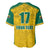 Republic of Lithuania Football Baseball Jersey Sporty Style