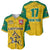 Republic of Lithuania Football Baseball Jersey Sporty Style