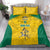 Republic of Lithuania Football Bedding Set Sporty Style