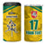 Republic of Lithuania Football 4 in 1 Can Cooler Tumbler Sporty Style