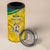 Republic of Lithuania Football 4 in 1 Can Cooler Tumbler Sporty Style