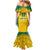 Republic of Lithuania Football Family Matching Mermaid Dress and Hawaiian Shirt Sporty Style