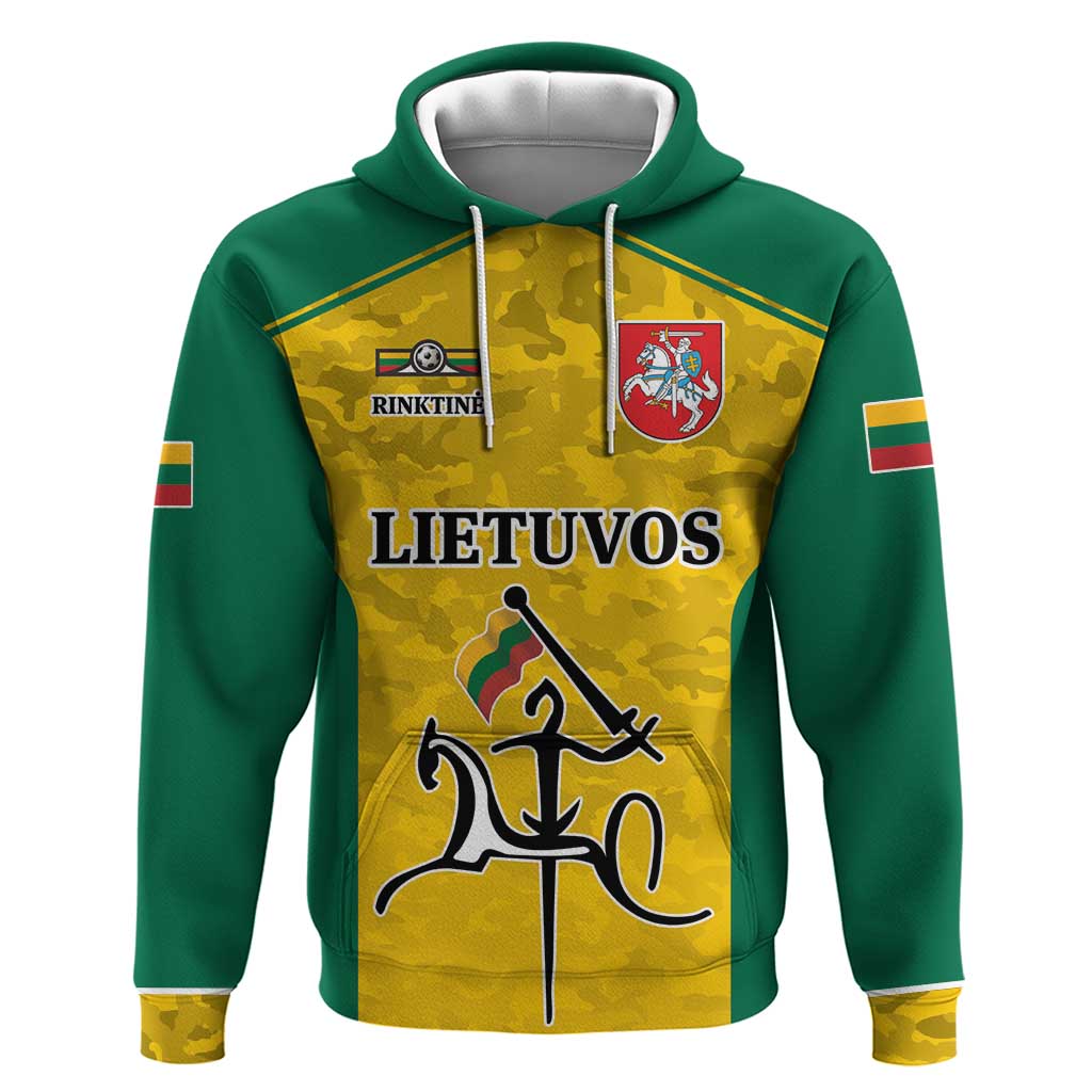 Republic of Lithuania Football Hoodie Sporty Style