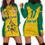 Republic of Lithuania Football Hoodie Dress Sporty Style