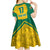 Republic of Lithuania Football Kid Short Sleeve Dress Sporty Style