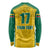 Republic of Lithuania Football Long Sleeve Shirt Sporty Style