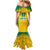 Republic of Lithuania Football Mermaid Dress Sporty Style