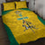 Republic of Lithuania Football Quilt Bed Set Sporty Style