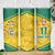 Republic of Lithuania Football Skinny Tumbler Sporty Style