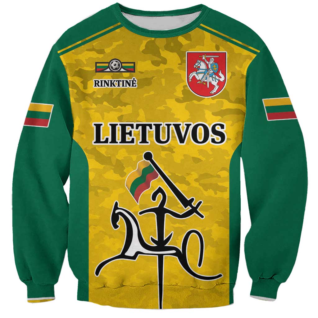 Republic of Lithuania Football Sweatshirt Sporty Style