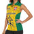 Republic of Lithuania Football Women Sleeveless Polo Shirt Sporty Style LT17 - Wonder Print Shop