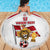 Custom Danmark Football Go Champions Beach Blanket Denmark Sporty Style