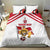 Custom Danmark Football Go Champions Bedding Set Denmark Sporty Style