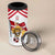 Custom Danmark Football Go Champions 4 in 1 Can Cooler Tumbler Denmark Sporty Style