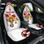 Custom Danmark Football Go Champions Car Seat Cover Denmark Sporty Style