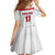 Custom Danmark Football Go Champions Family Matching Long Sleeve Bodycon Dress and Hawaiian Shirt Denmark Sporty Style