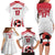 Custom Danmark Football Go Champions Family Matching Long Sleeve Bodycon Dress and Hawaiian Shirt Denmark Sporty Style