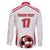 Custom Danmark Football Go Champions Family Matching Long Sleeve Bodycon Dress and Hawaiian Shirt Denmark Sporty Style