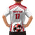 Custom Danmark Football Go Champions Family Matching Short Sleeve Bodycon Dress and Hawaiian Shirt Denmark Sporty Style