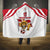 Custom Danmark Football Go Champions Hooded Blanket Denmark Sporty Style