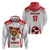 Custom Danmark Football Go Champions Hoodie Denmark Sporty Style