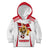 Custom Danmark Football Go Champions Kid Hoodie Denmark Sporty Style