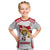 Custom Danmark Football Go Champions Kid T Shirt Denmark Sporty Style