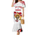 Custom Danmark Football Go Champions Mermaid Dress Denmark Sporty Style