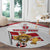 Custom Danmark Football Go Champions Round Carpet Denmark Sporty Style