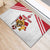 Custom Danmark Football Go Champions Rubber Doormat Denmark Sporty Style