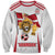 Custom Danmark Football Go Champions Sweatshirt Denmark Sporty Style