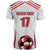 Custom Danmark Football Go Champions T Shirt Denmark Sporty Style