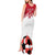 Custom Danmark Football Go Champions Tank Maxi Dress Denmark Sporty Style