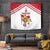 Custom Danmark Football Go Champions Tapestry Denmark Sporty Style