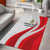 Personalized Danmark Football Area Rug Denmark Sporty Style Danish Dynamite