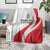 Personalized Danmark Football Blanket Denmark Sporty Style Danish Dynamite