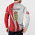 Personalized Danmark Football Button Sweatshirt Denmark Sporty Style Danish Dynamite