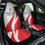 Personalized Danmark Football Car Seat Cover Denmark Sporty Style Danish Dynamite