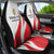 Personalized Danmark Football Car Seat Cover Denmark Sporty Style Danish Dynamite