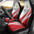 Personalized Danmark Football Car Seat Cover Denmark Sporty Style Danish Dynamite