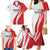 Personalized Danmark Football Family Matching Mermaid Dress and Hawaiian Shirt Denmark Sporty Style Danish Dynamite