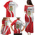 Personalized Danmark Football Family Matching Puletasi and Hawaiian Shirt Denmark Sporty Style Danish Dynamite